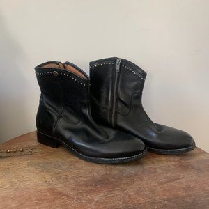 Frye Boots Melissa Women Studded Black Size 9